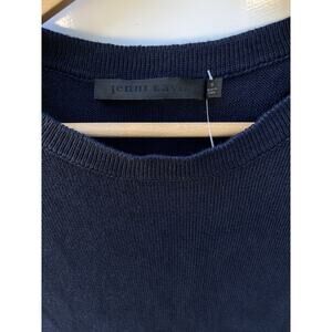 | Jenni Kayne 100% Linen T Shirt Dress Size Small Navy Blue NWOT